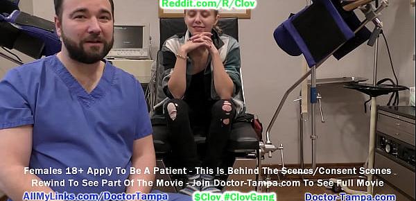  $CLOV Glove In As Doctor Tampa When New Sex Slave Ava Siren Arrives From WaynotFair.com! FULL MOVIE "Strangers In The Night" @CaptiveClinic.com